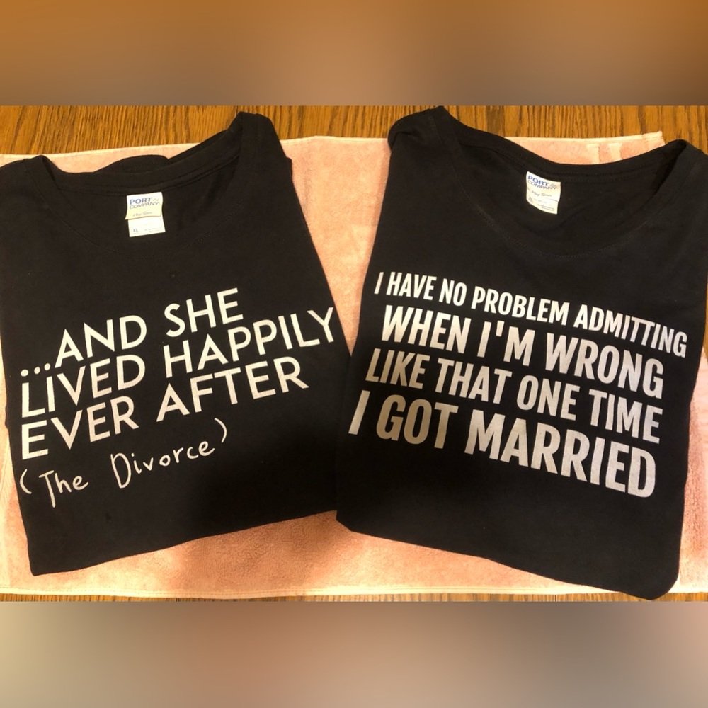 “DIVORCE” T~Shirts